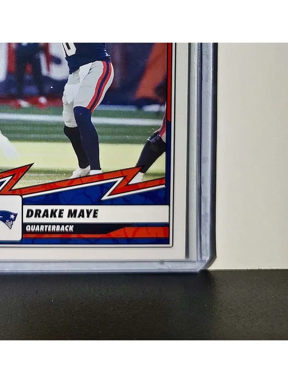 Drake Maye 2025 Panini NFL #35 Sticker Card New England Patriots